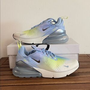 Nike Air Max 270 Aluminum/Metallic Silver US Women Sz 9.5/UK 7/EU 41(IB7937-468)